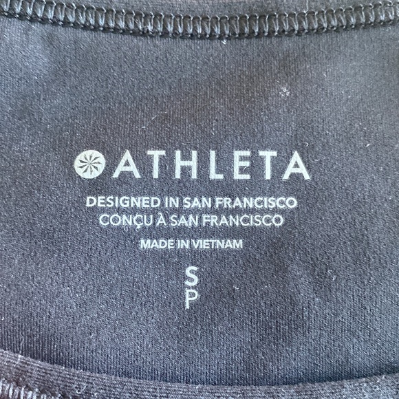 Black buttery sexy shoulder tank — Petite Small - Picture 2 of 5